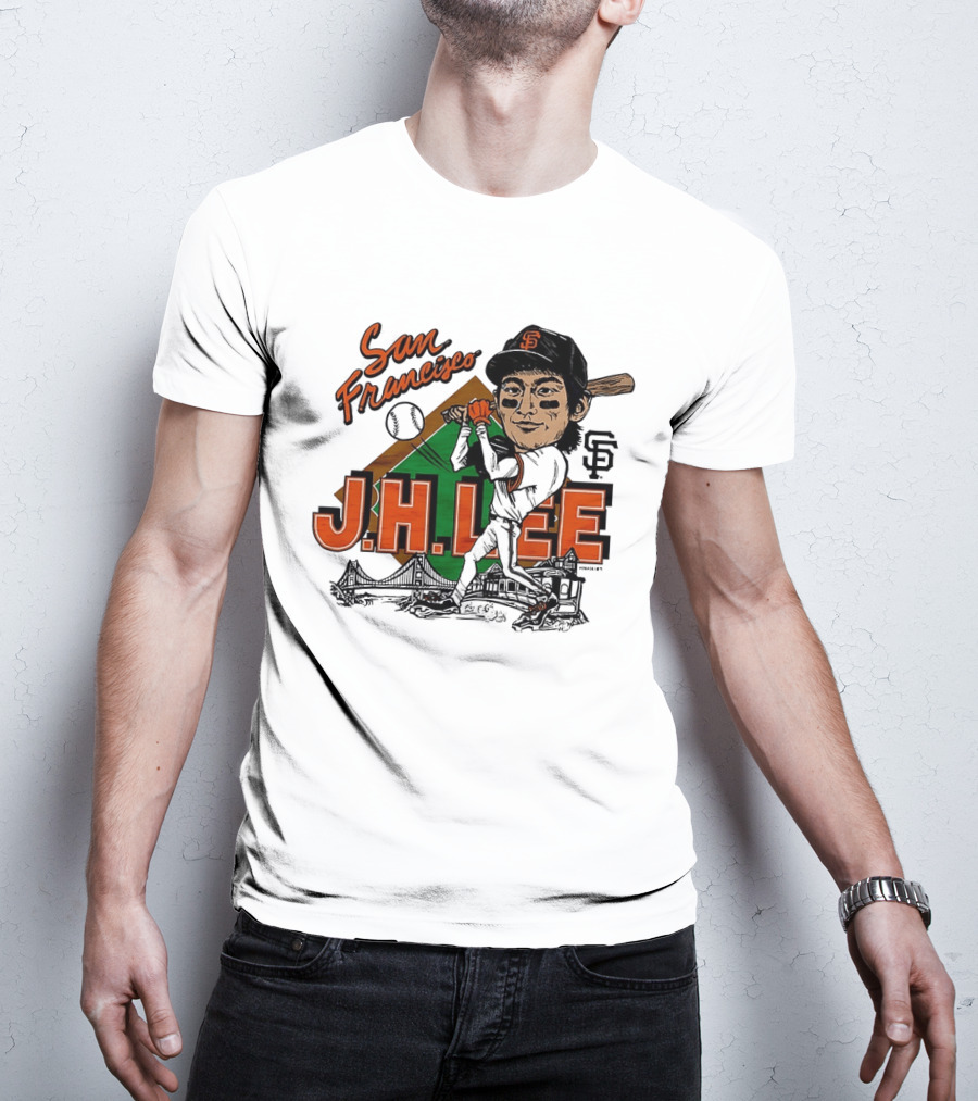 San Francisco Giants J.H. Lee Caricature T-Shirt