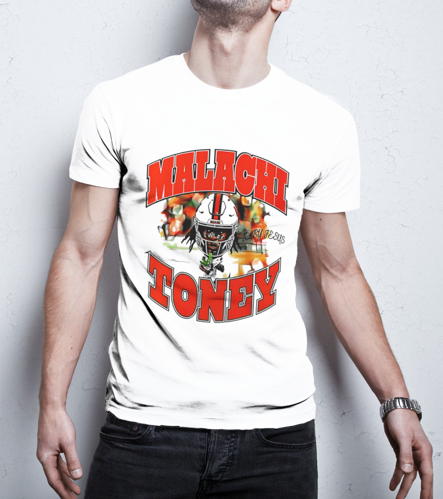 Malachi Toney Baby Jesus Miami Hurricanes T-Shirt