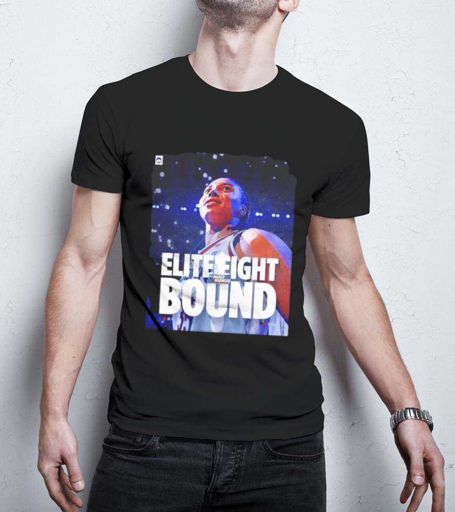 UConn Huskies Azzi Fudd March Madness Elite Eight Bound T-Shirt