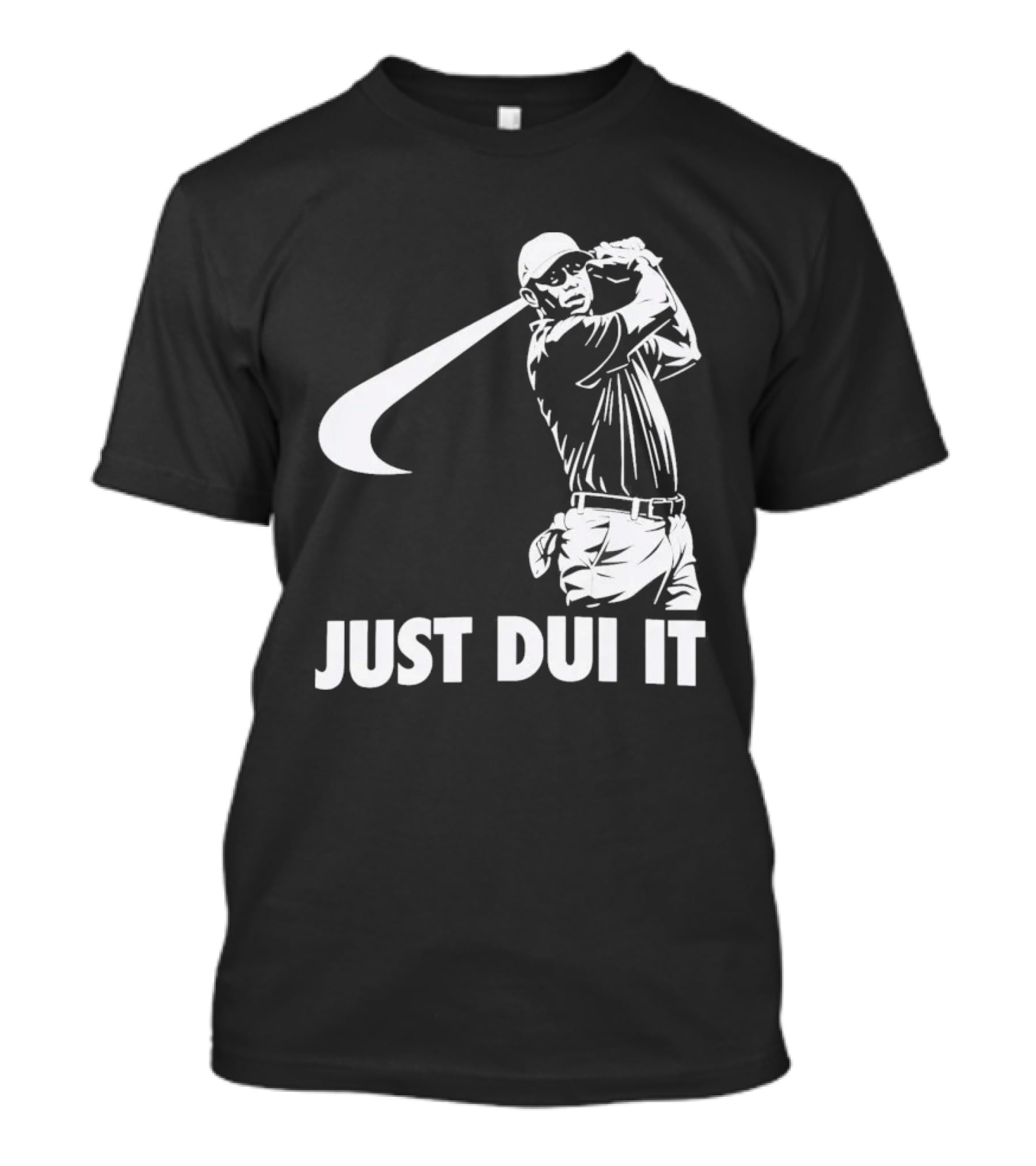 JUST DUI IT Tiger Woods Golf T-Shirt