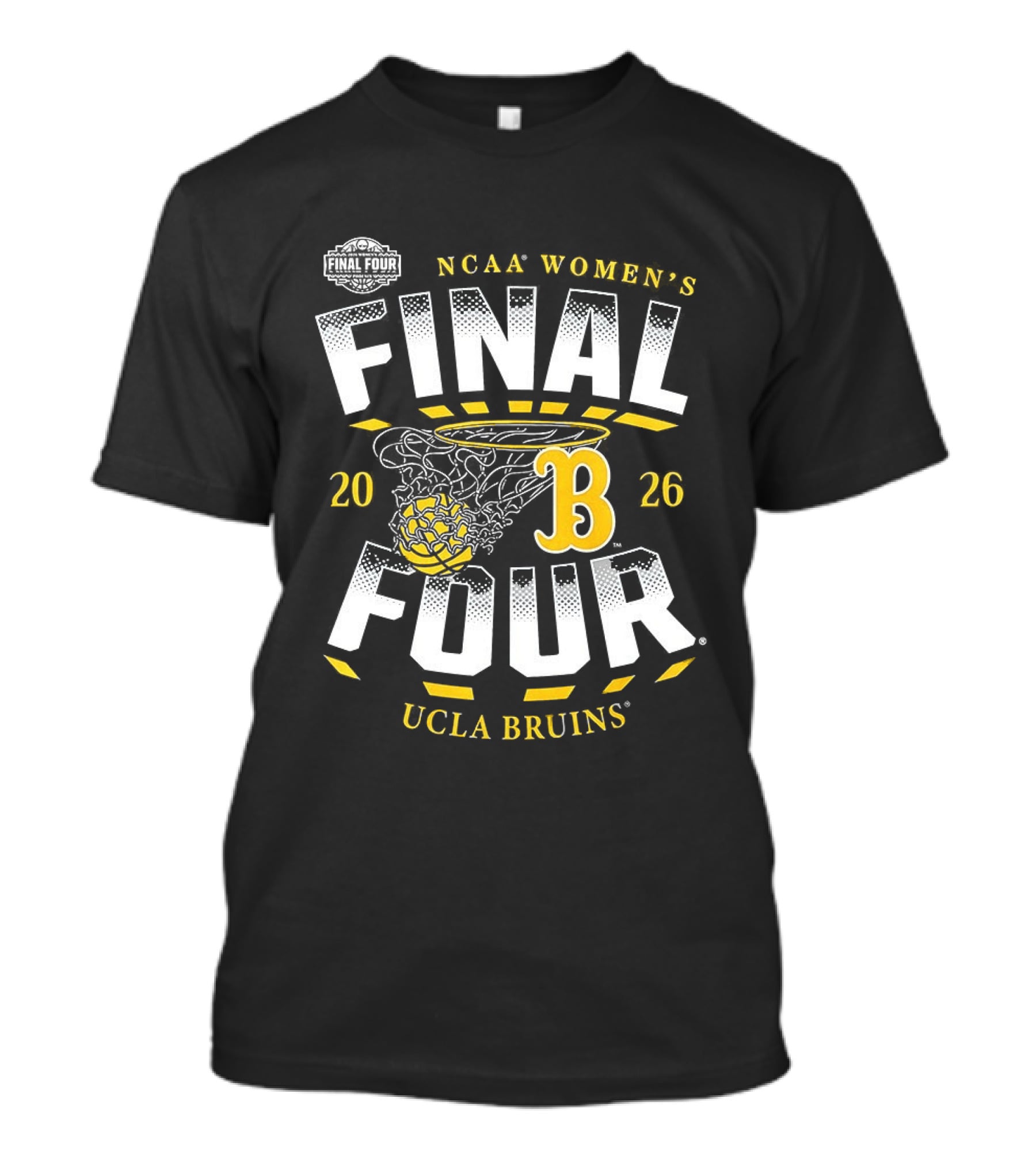 UCLA Bruins NCAA Women's Basketball Final Four 2026 T-Shirt