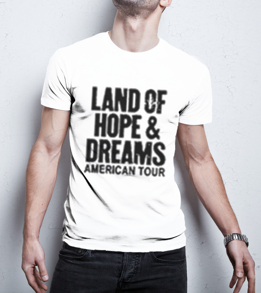 Bruce Springsteen Land Of Hope & Dreams American Tour 2026 T-Shirt