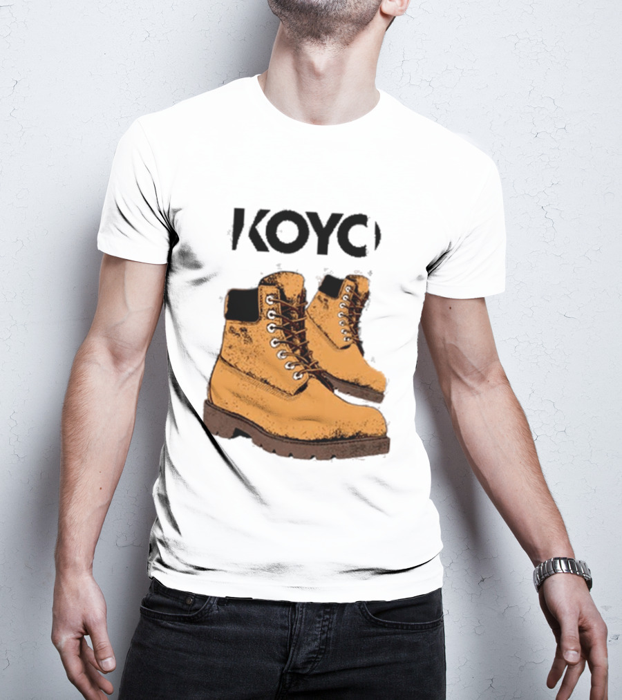 Koyo Timberland Style Boots T-Shirt