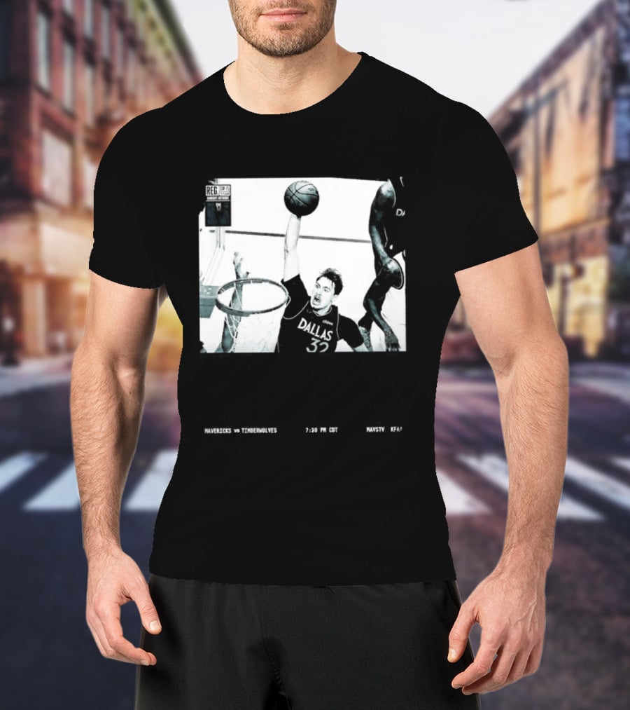 Cooper Flagg Dallas Mavericks No Howl Just Work Hoops Dunk T-Shirt