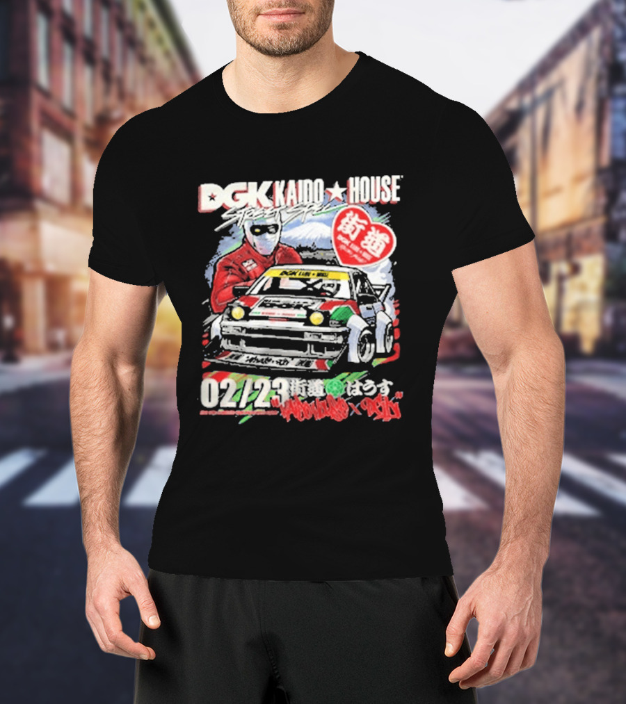 DGK Kaido House Raceway 02/23 Mountain Racer T-Shirt