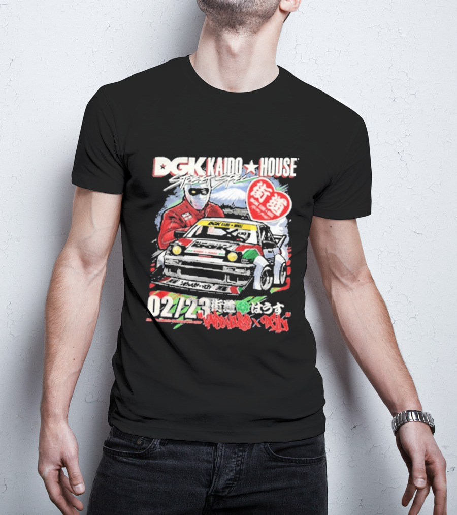 DGK Kaido House Raceway 02/23 Mountain Racer T-Shirt