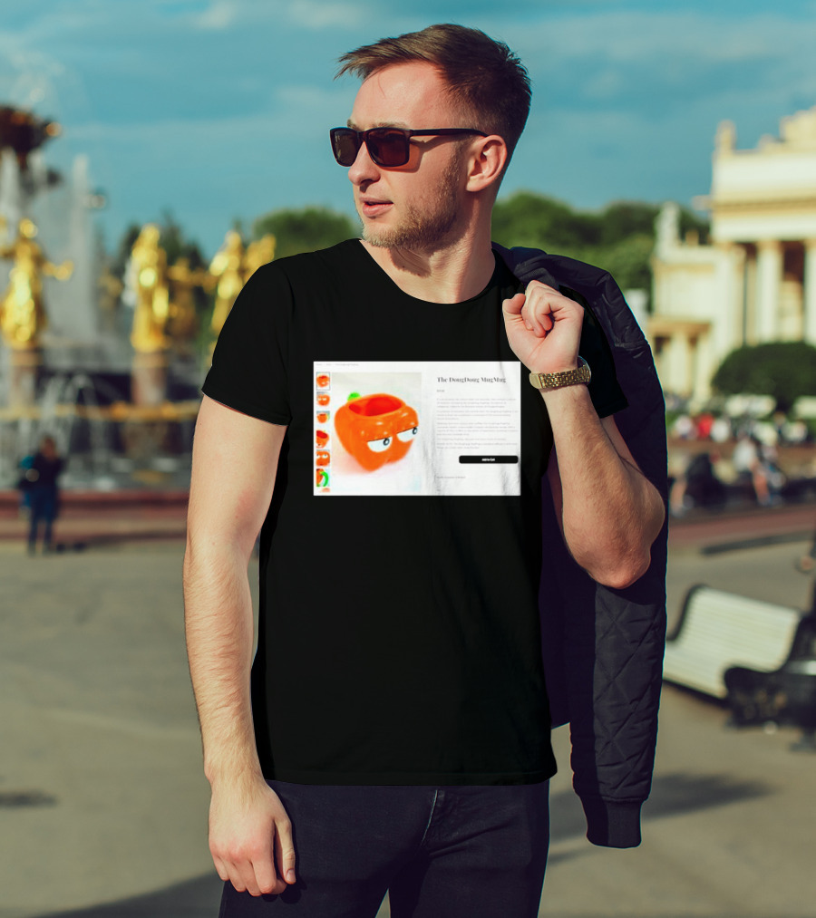 I Hate The Dougdoug Mugmug Orange Pumpkin Face T-Shirt