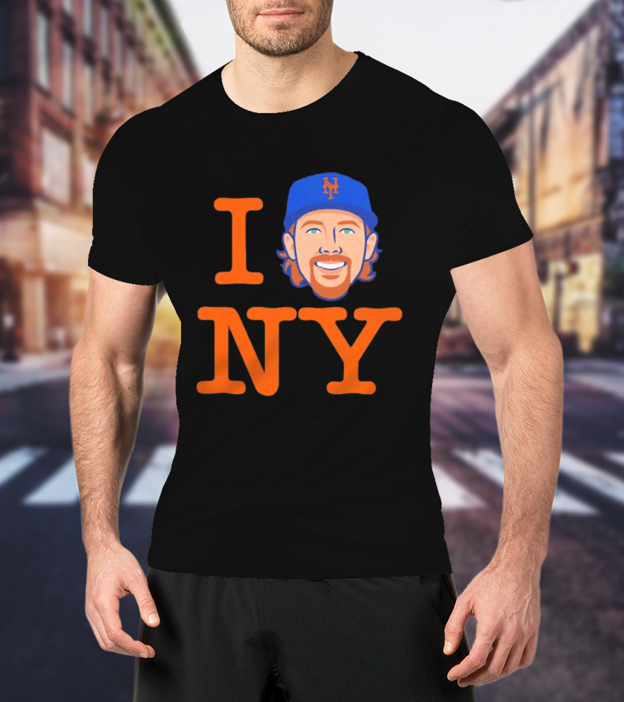 I Love NY Nolan McLean New York Mets Baseball Fan T-Shirt
