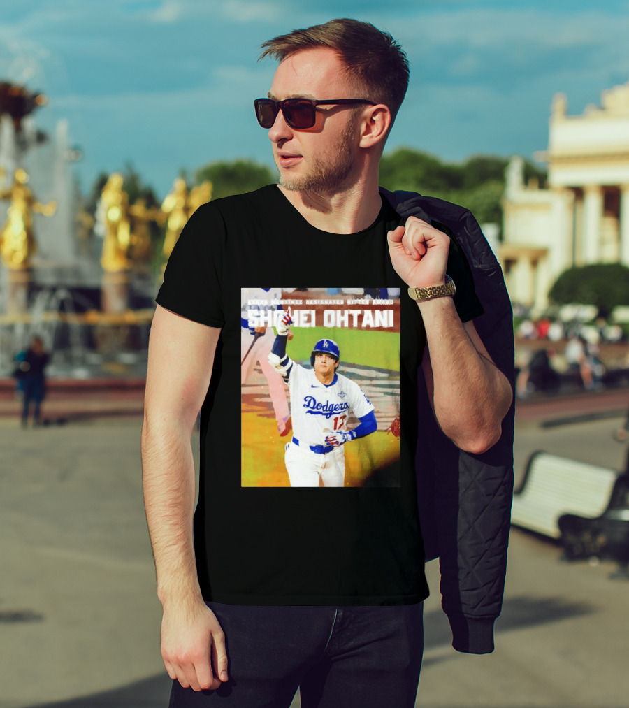 Edgar Martínez Designated Hitter Award Shohei Ohtani Los Angeles Dodgers T-Shirt