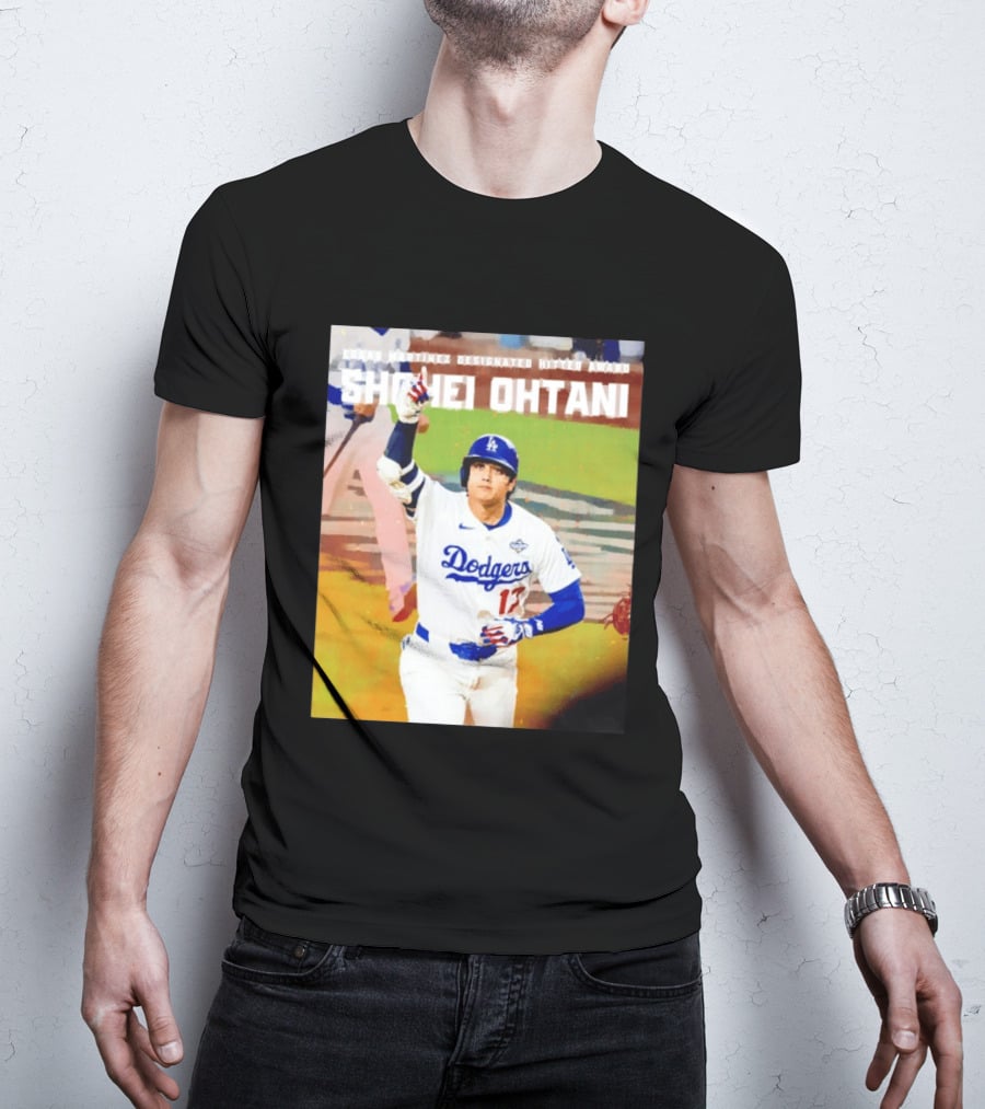 Edgar Martínez Designated Hitter Award Shohei Ohtani Los Angeles Dodgers T-Shirt