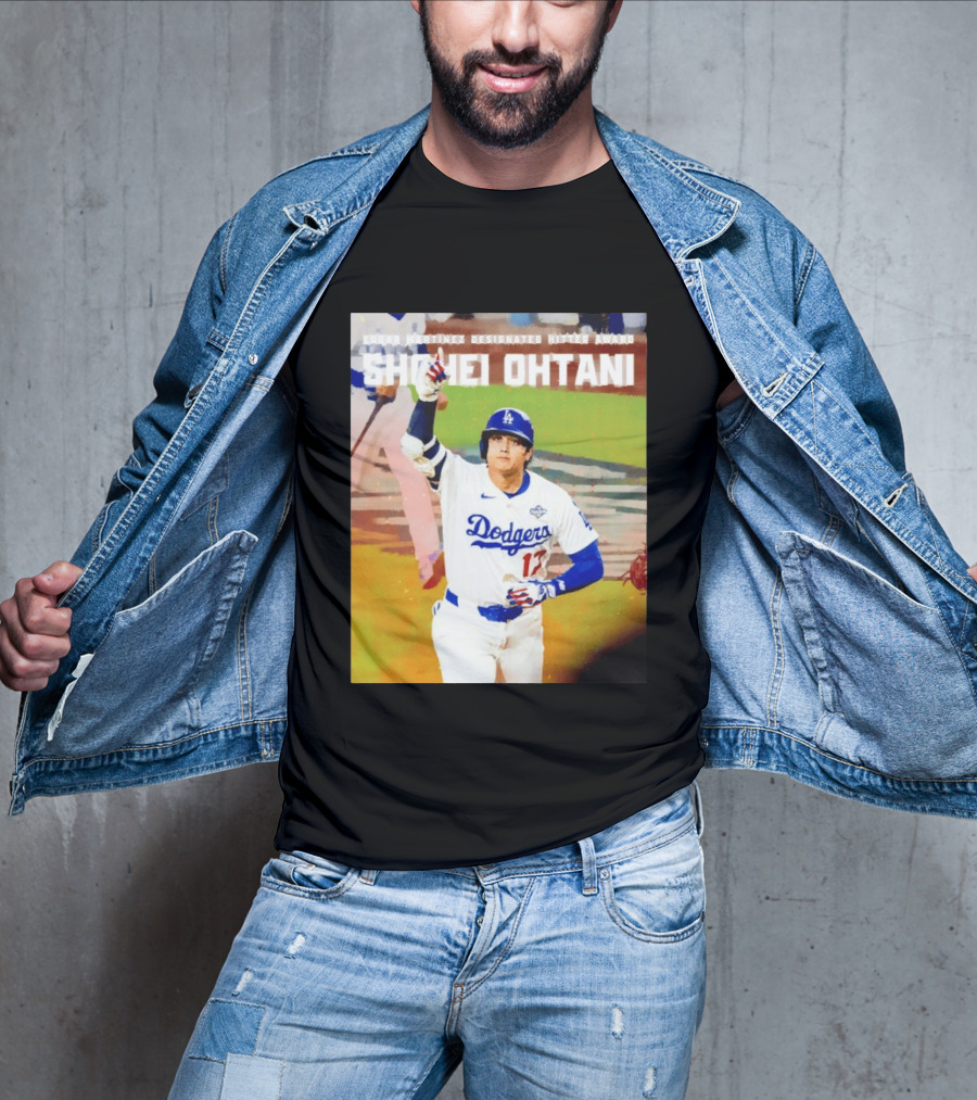 Edgar Martínez Designated Hitter Award Shohei Ohtani Los Angeles Dodgers T-Shirt