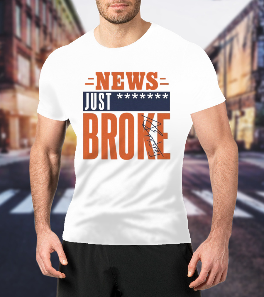 Andrej Stojakovic News Just Broke Illinois Fighting Illini T-Shirt