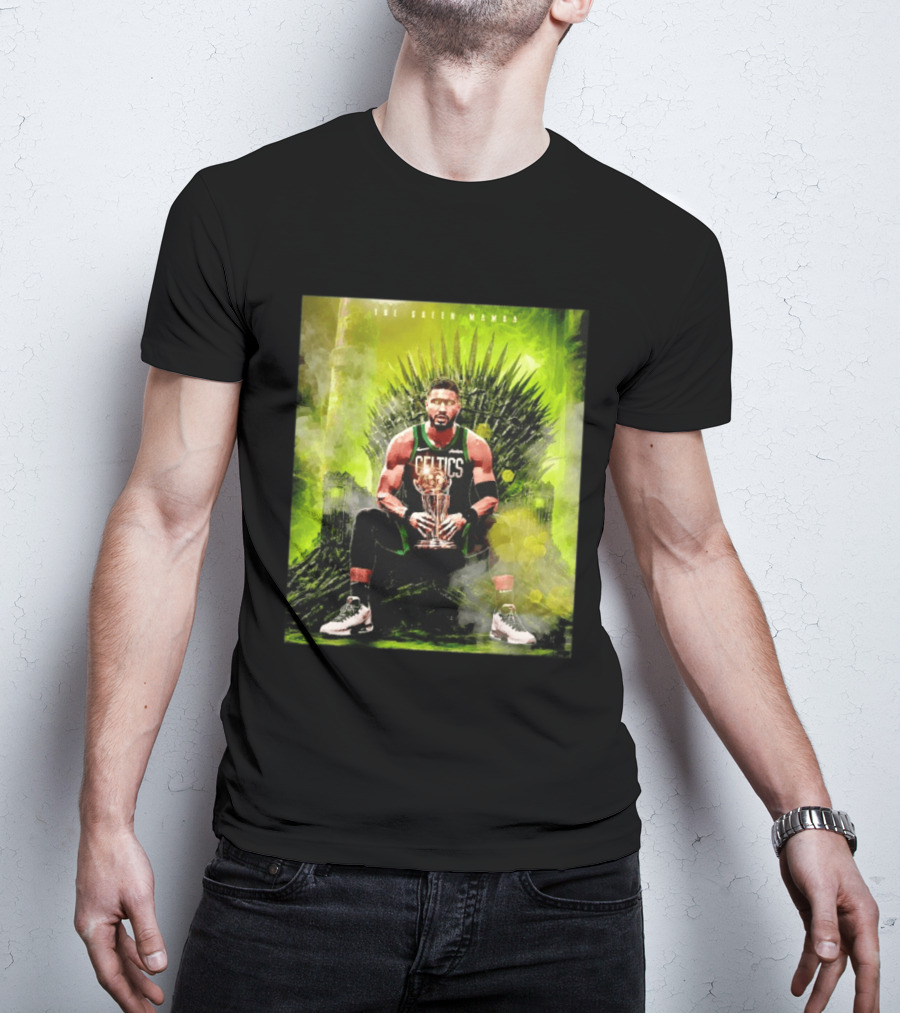 Jayson Tatum Boston Celtics The Green Mamba Iron Throne NBA Player T-Shirt