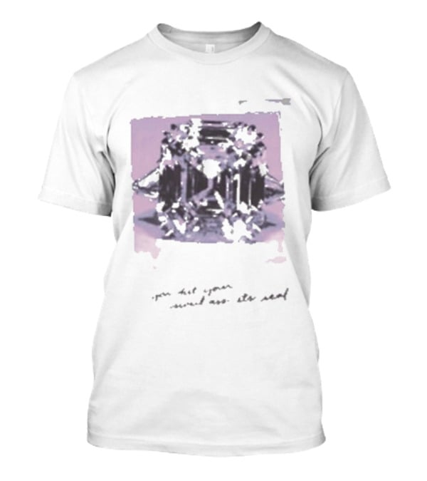 Elizabeth Taylor Diamond You Set Your Mind On The End T-Shirt