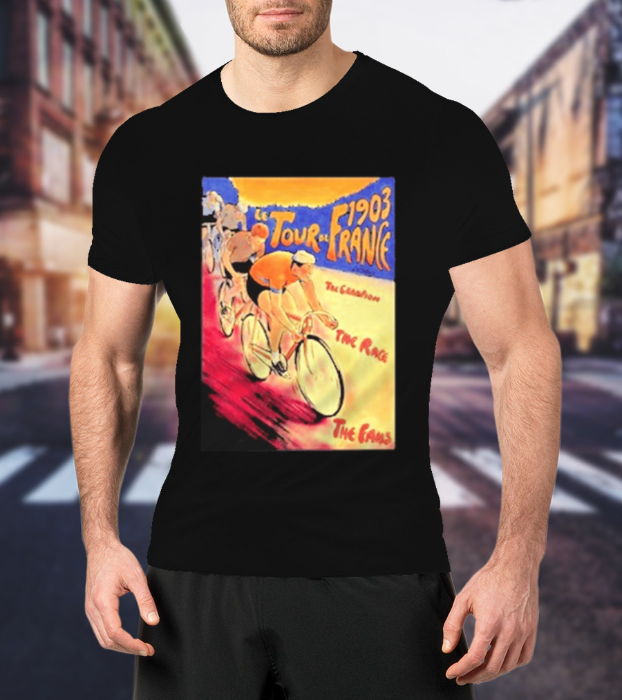 Le Tour De France 1903 The Grandest Race The Paris T-Shirt