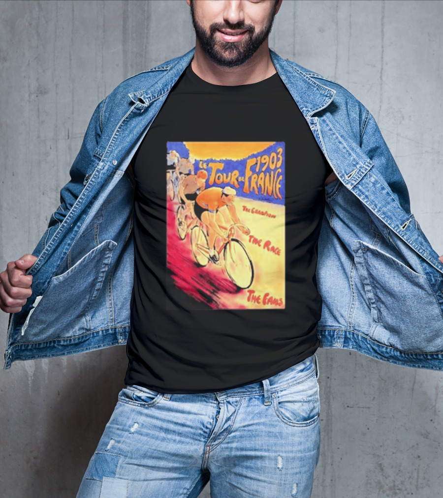 Le Tour De France 1903 The Grandest Race The Paris T-Shirt