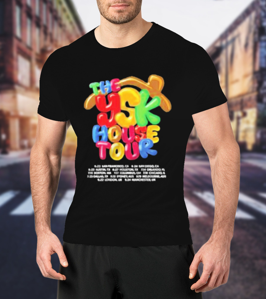 The YSK House Tour Orlando Toronto Calgary Vancouver Toronto September Sessions T-Shirt