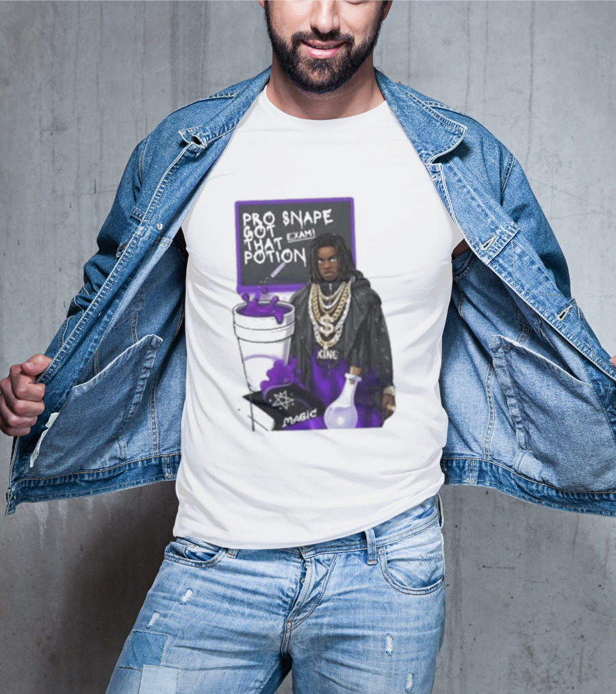 Pro Snape Got That Potion Magic Hip Hop Exam King T-Shirt