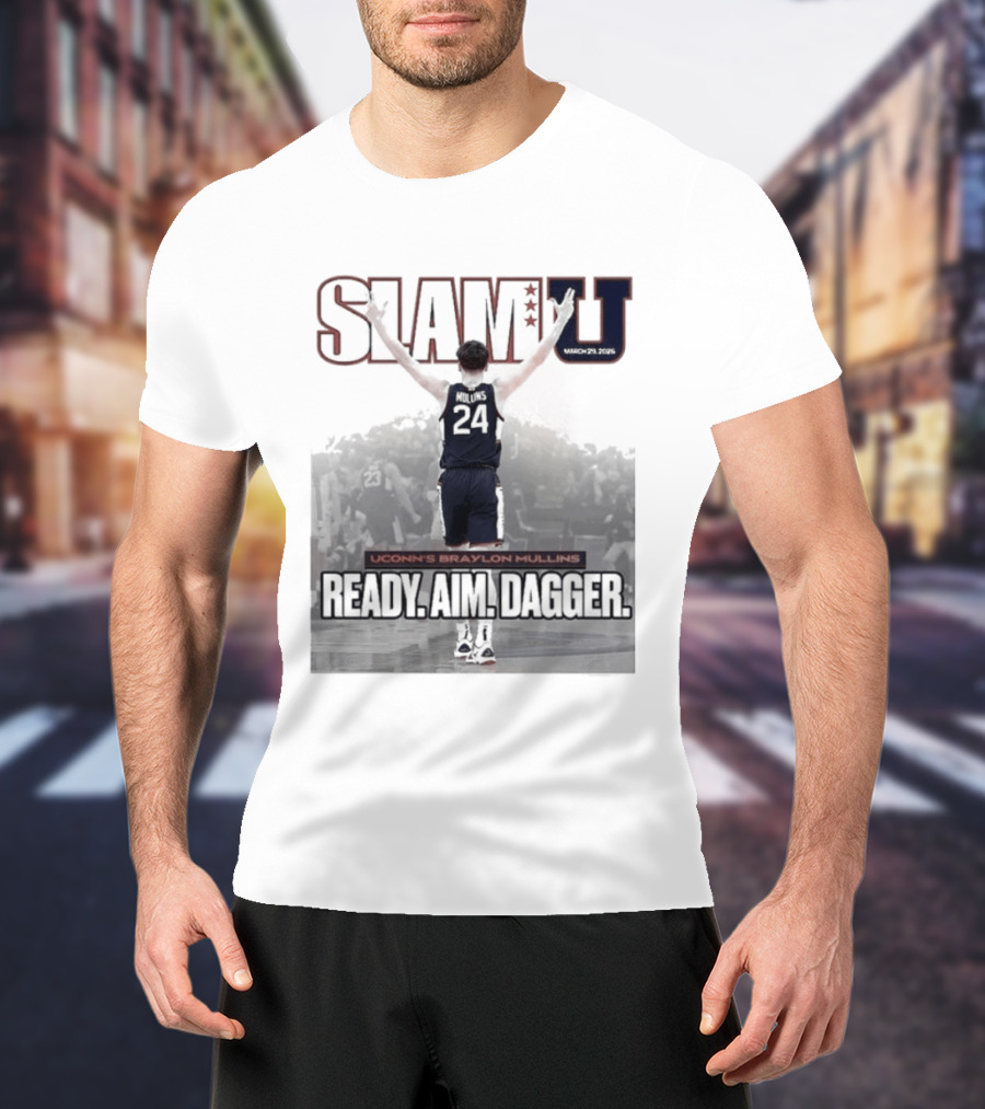 SLAM U Braylon Mullins Ready Aim Dagger T-Shirt