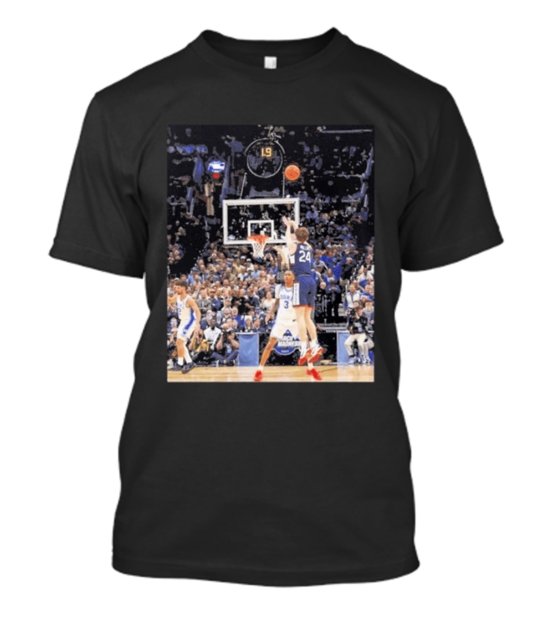 Braylon Mullins Clutch Shot Against Duke NCAA March Madness Game Winner Basket With 1.9 Seconds Left T-Shirt