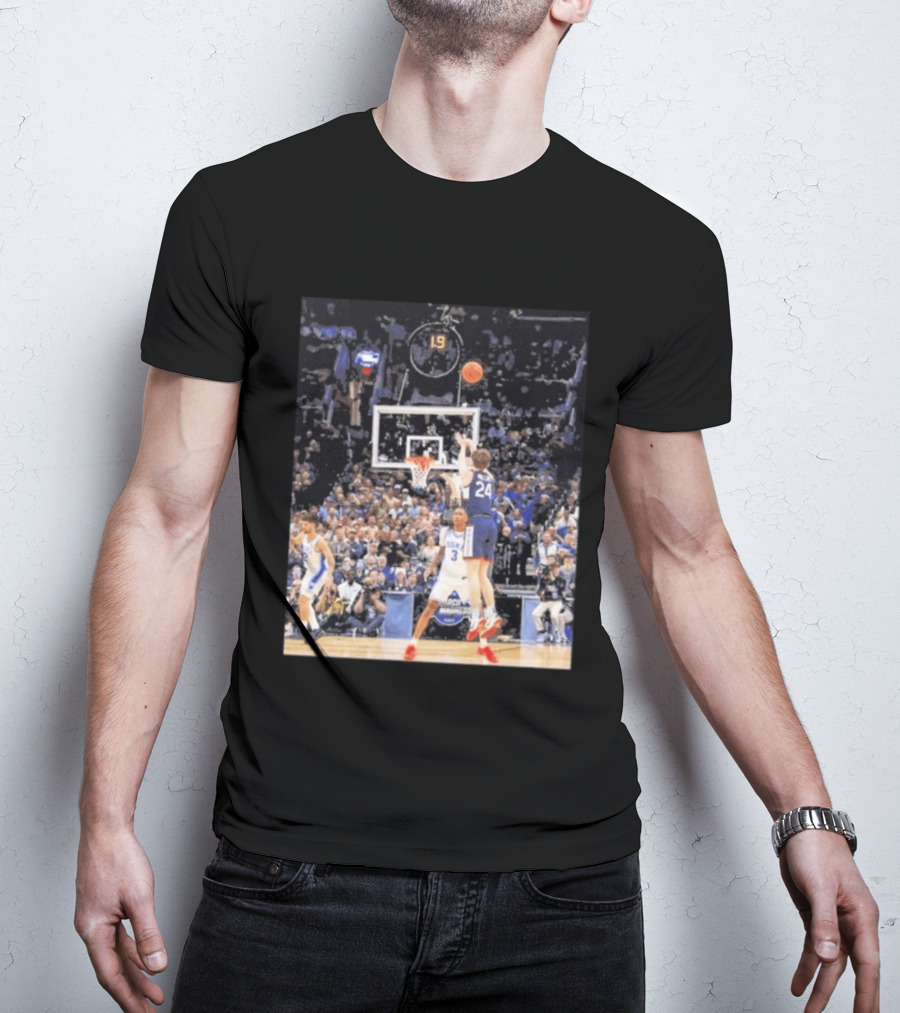 Braylon Mullins Clutch Shot Against Duke NCAA March Madness Game Winner Basket With 1.9 Seconds Left T-Shirt