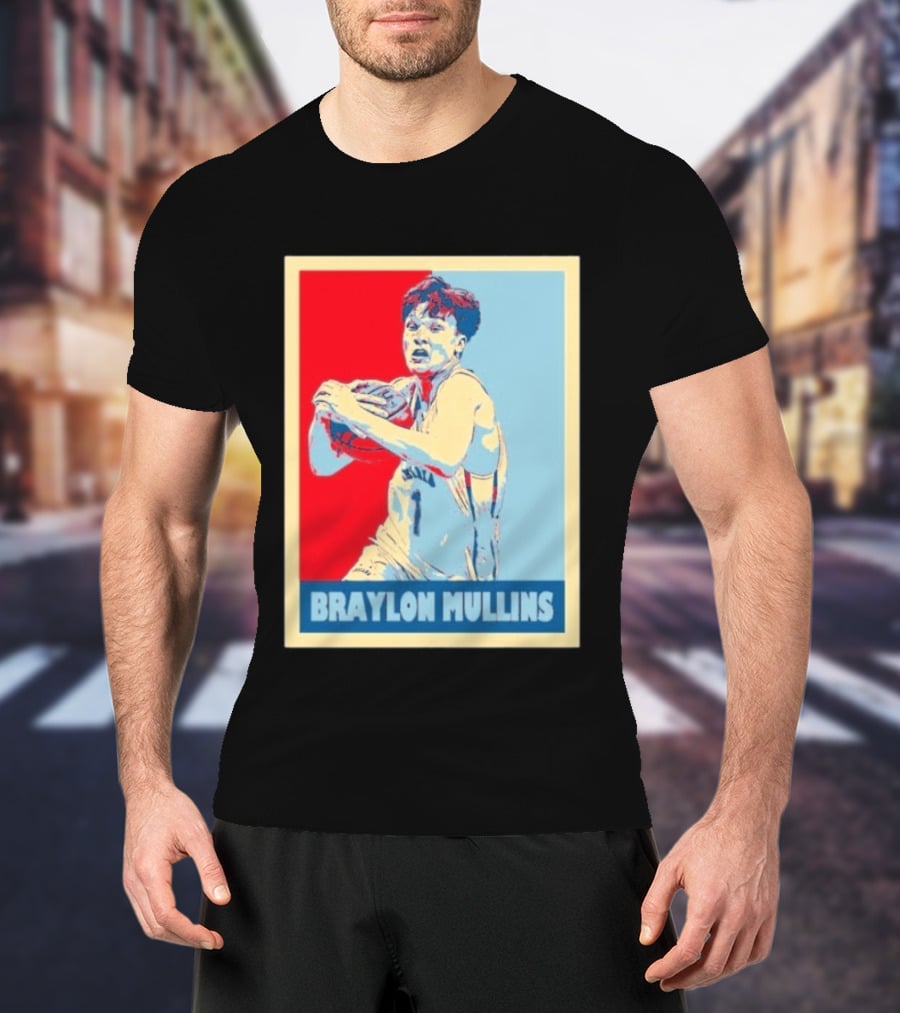 Braylon Mullins Uconn Basketball Iconic Hope T-Shirt