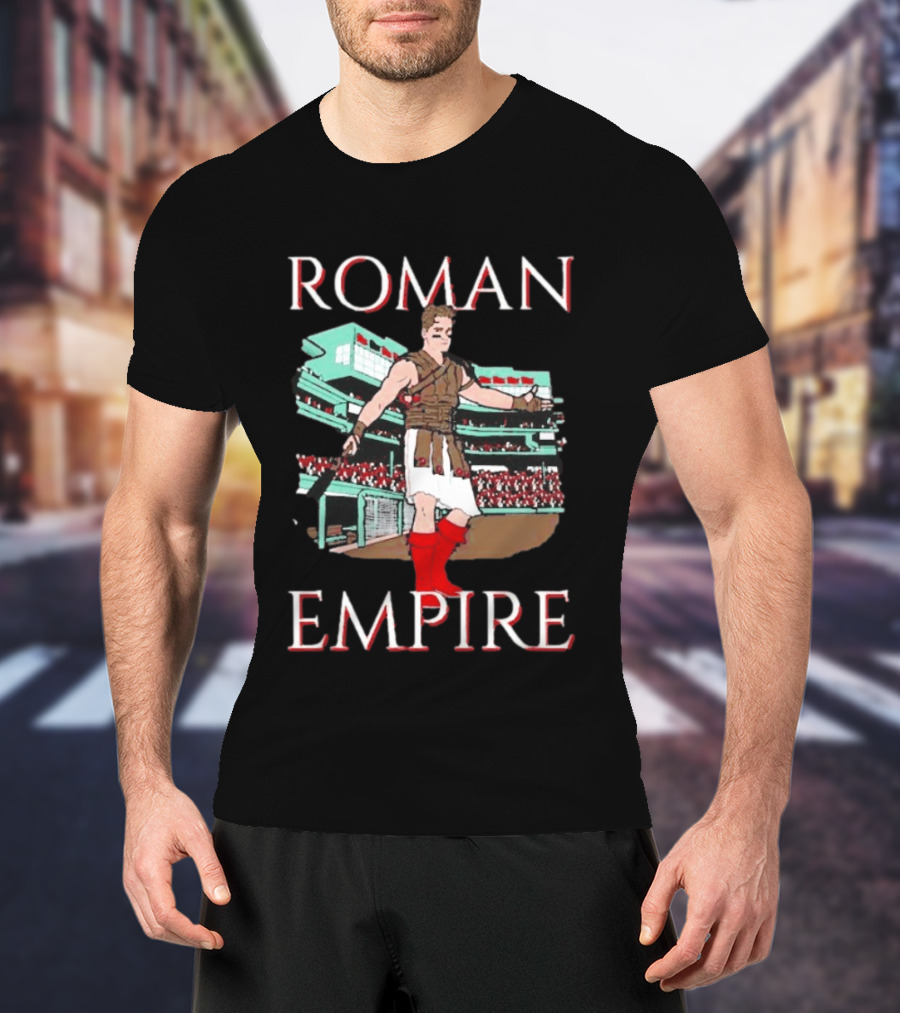 Roman Empire Anthology Boston Red Sox Fenway Park Roman Anthony T-Shirt