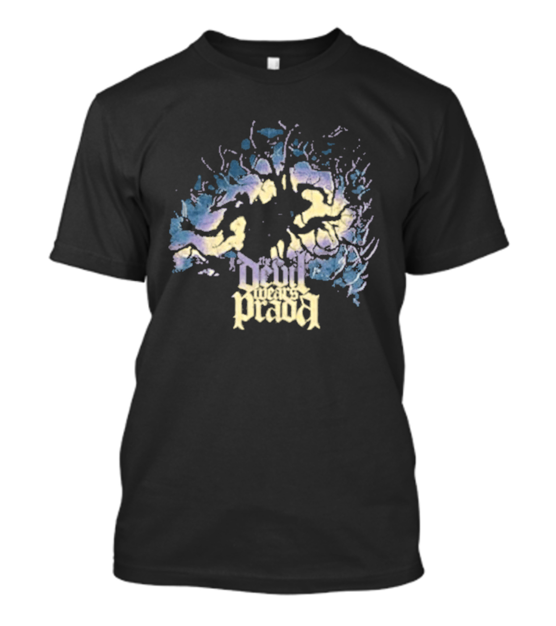 The Devil Wears Prada Roots Above Neon Tree Burst T-Shirt
