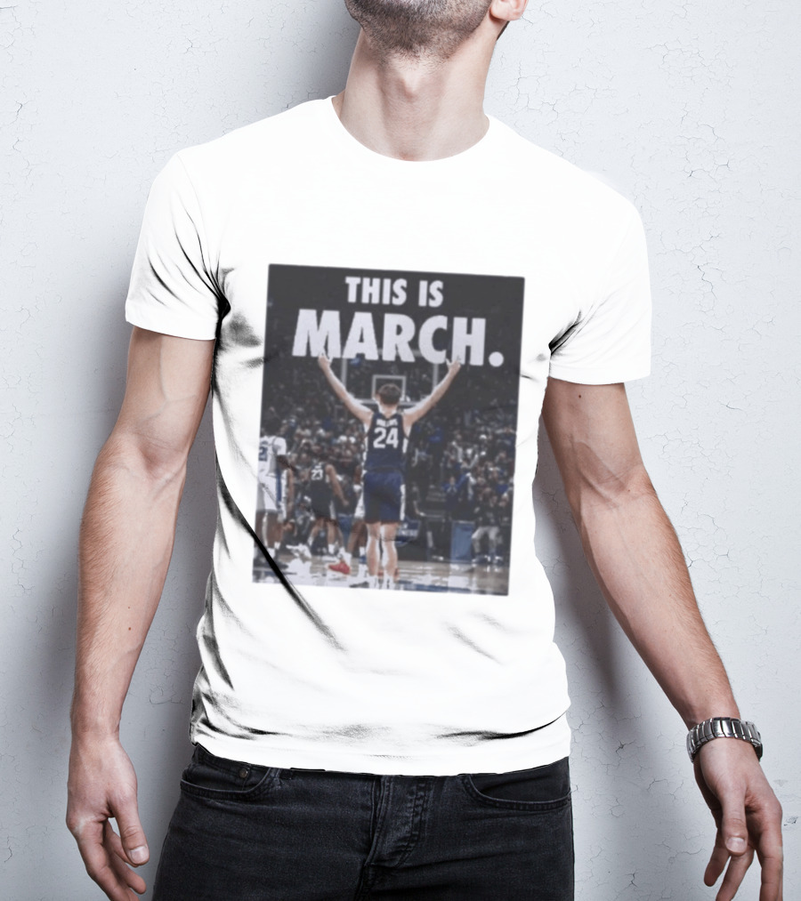 This Is March Braylon Mullins The Shot Uconn Clutch Basketball Moment T-Shirt