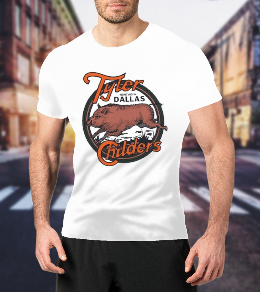 Tyler Childers Dallas Dos Equis Pavilion Pig T-Shirt