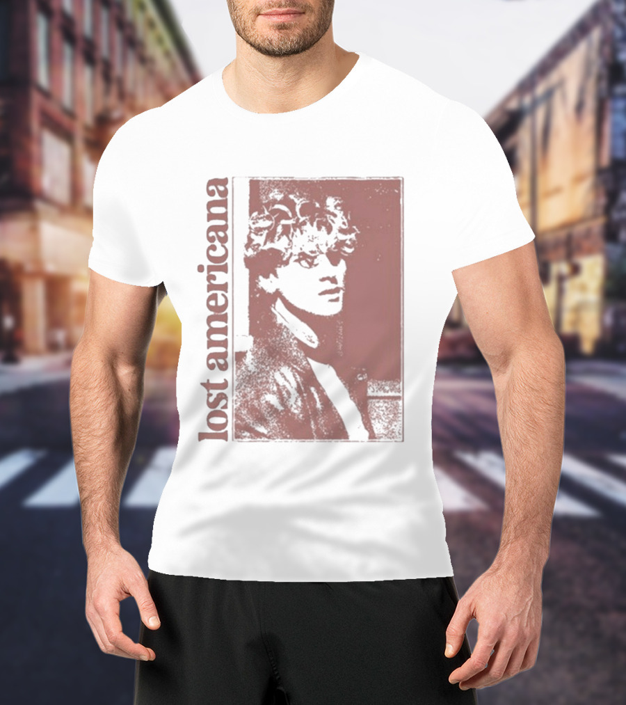 Lost Americana Mgk Retro Style Image T-Shirt