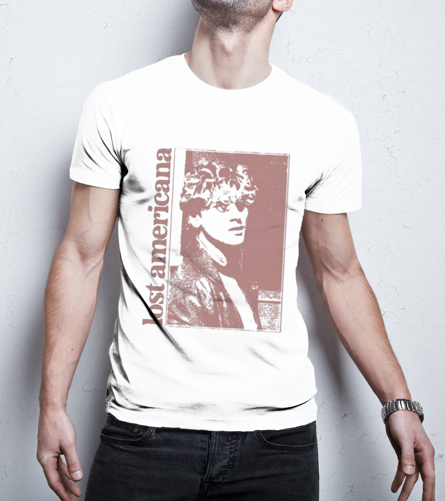 Lost Americana Mgk Retro Style Image T-Shirt