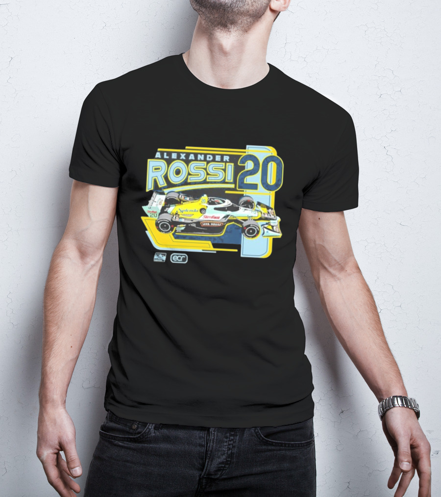 Alexander Rossi 2026 Splenda Sunfast Lava House Car ECR Racing 20 T-Shirt