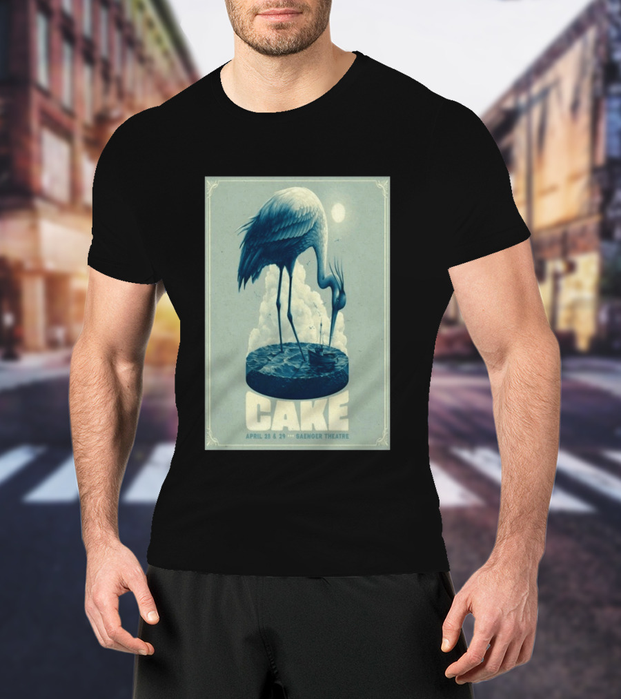 CAKE April 28 & 29 Saenger Theatre New Orleans LA 2026 T-Shirt