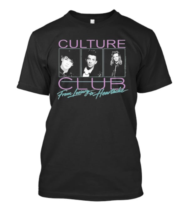 Culture Club From Luxury To Heartache Retro Photo T-Shirt