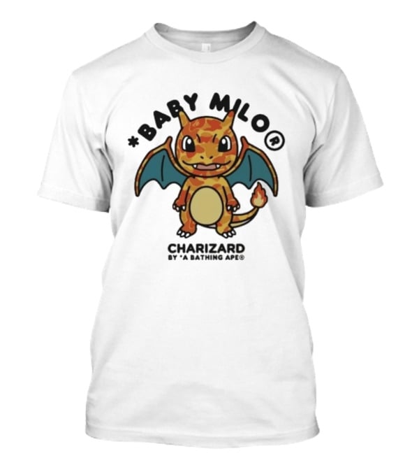 Baby Milo Charizard By A Bathing Ape 2026 Edition T-Shirt