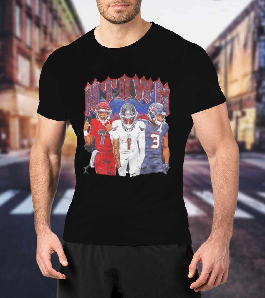 CJ Stroud Tank Dell Kamari Lassiter Houston Texans H TOWN 713 T-Shirt