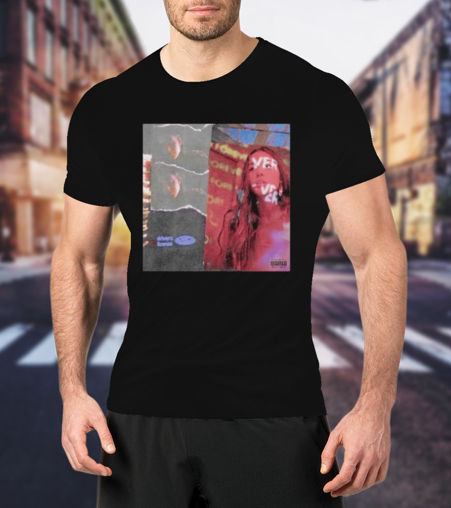 Drivers License Olivia Rodrigo Album Cover T-Shirt