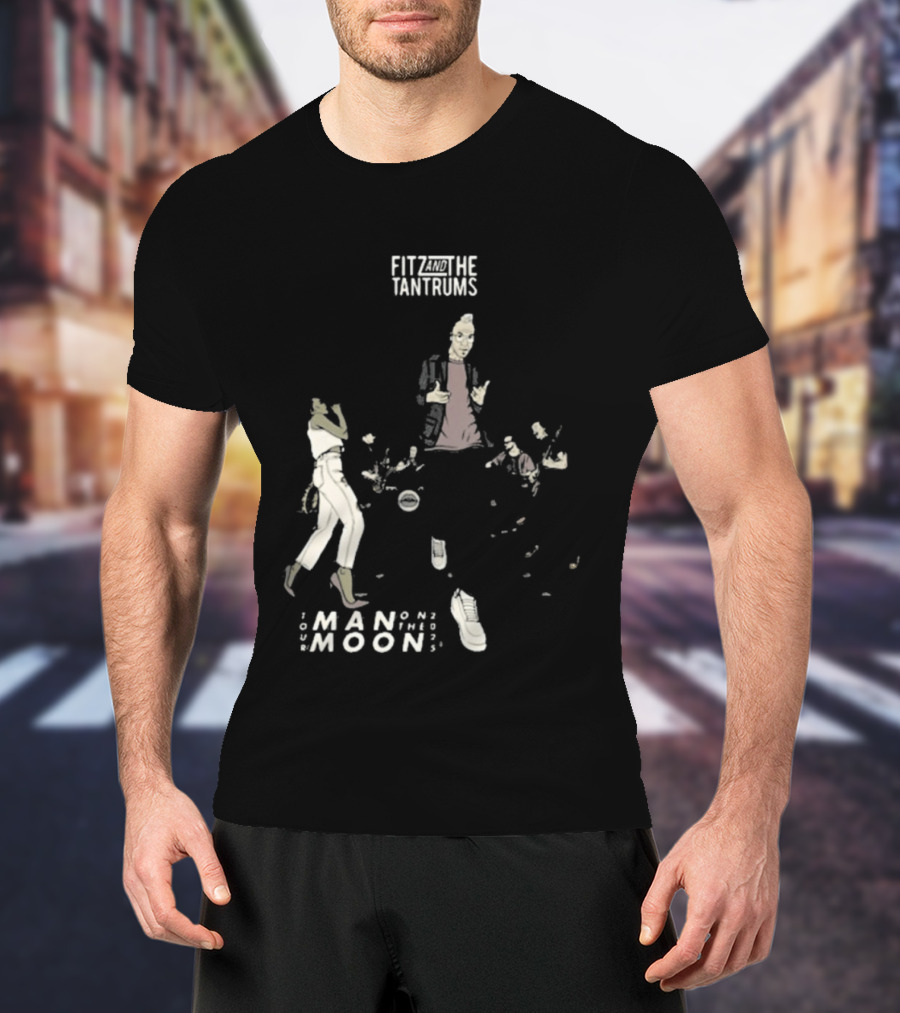 Fitz And The Tantrums Man On The Moon Band Dance Scene T-Shirt