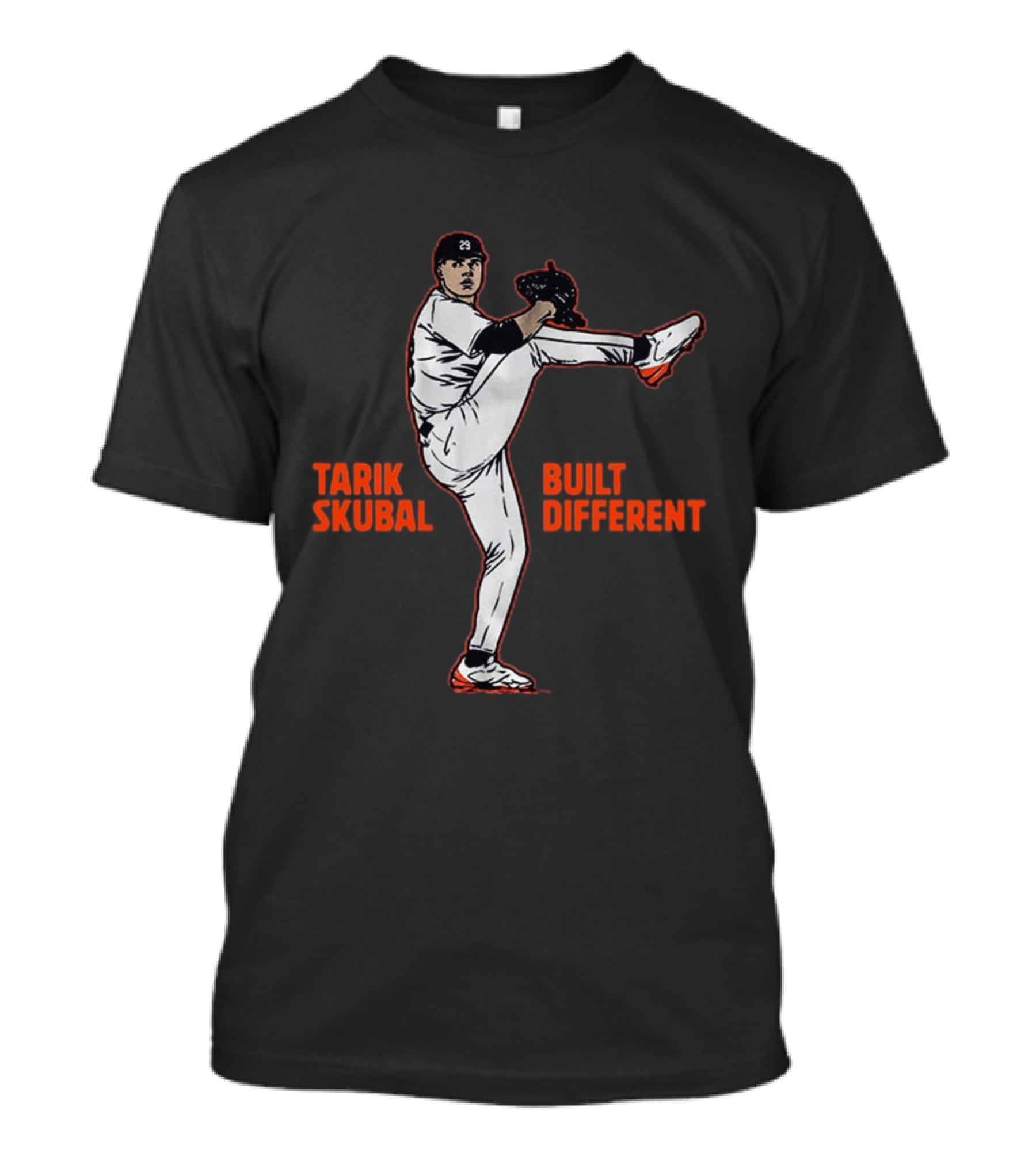 Tarik Skubal Built Different Baseball Pitcher 29 T-Shirt