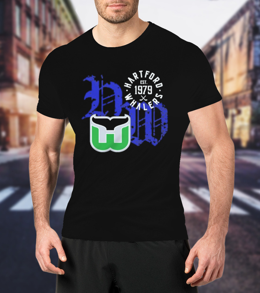 Hartford Whalers Est. 1979 NHL Iconic Team T-Shirt