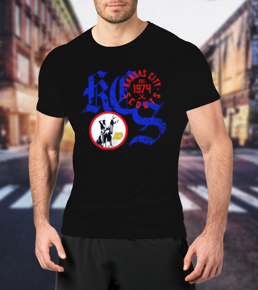 Kansas City Scouts 1974 Retro KC NHL Scouts T-Shirt