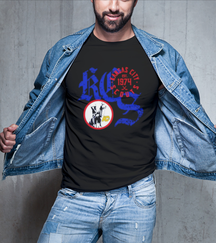 Kansas City Scouts 1974 Retro KC NHL Scouts T-Shirt