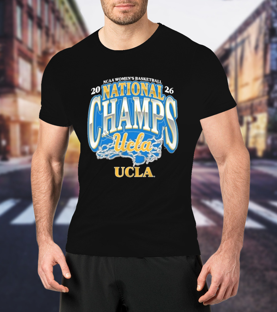 NCAA Women's Basketball 2026 National Champs UCLA Bruins T-Shirt