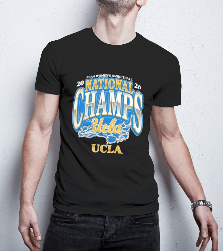 NCAA Women's Basketball 2026 National Champs UCLA Bruins T-Shirt