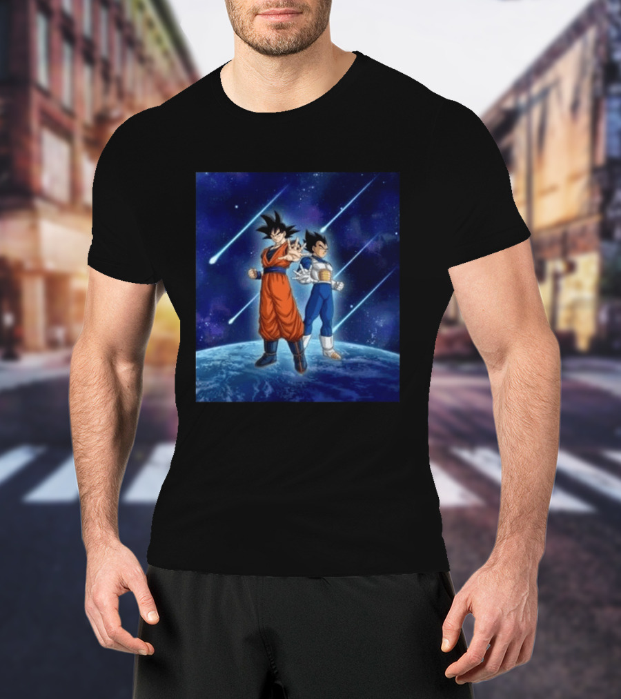 Dragon Ball Games Battle Hour 2026 Dokkan Battle Goku Vegeta Space Adventure T-Shirt