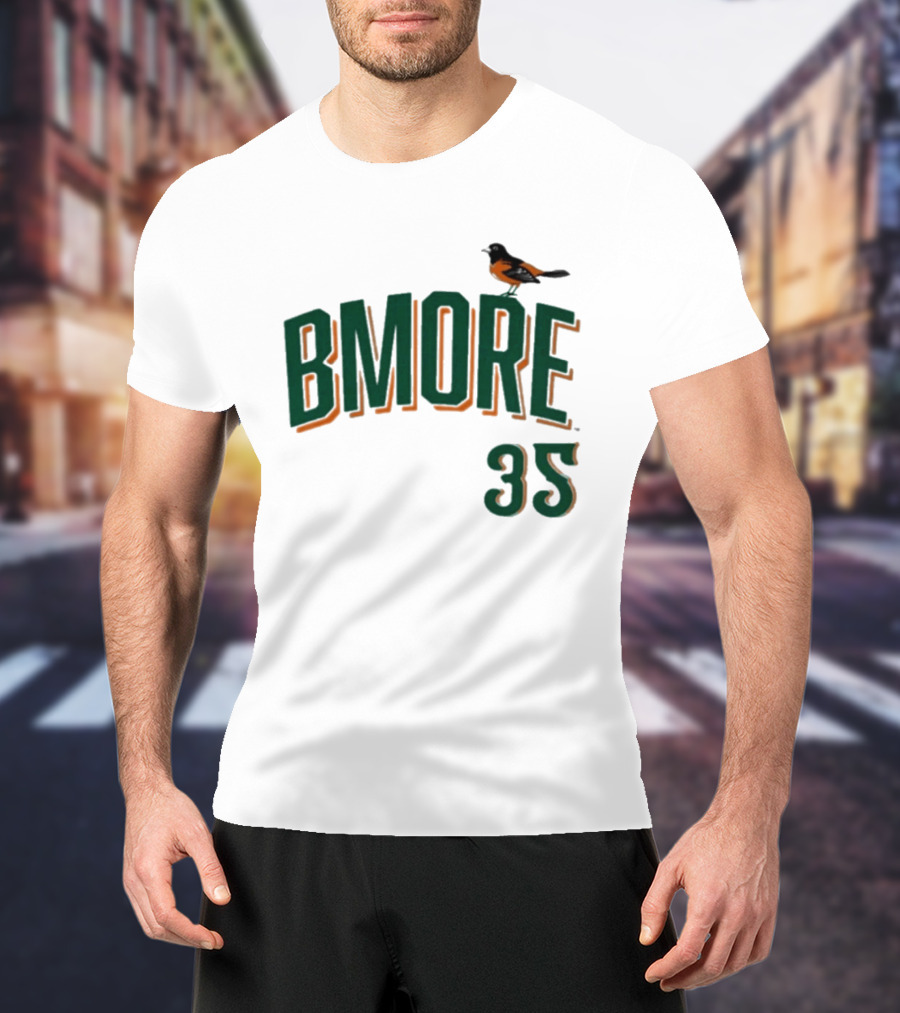 BMORE Orioles 35 Bird T-Shirt