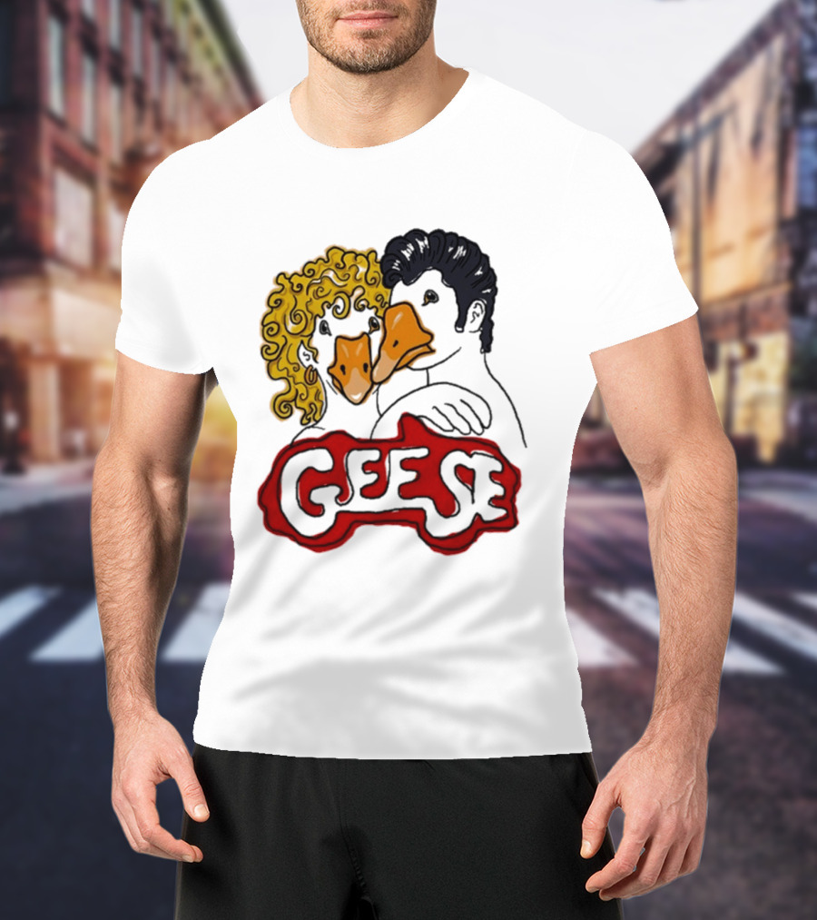 Grease Inspired Lonely Club Geese With Duck Faces T-Shirt