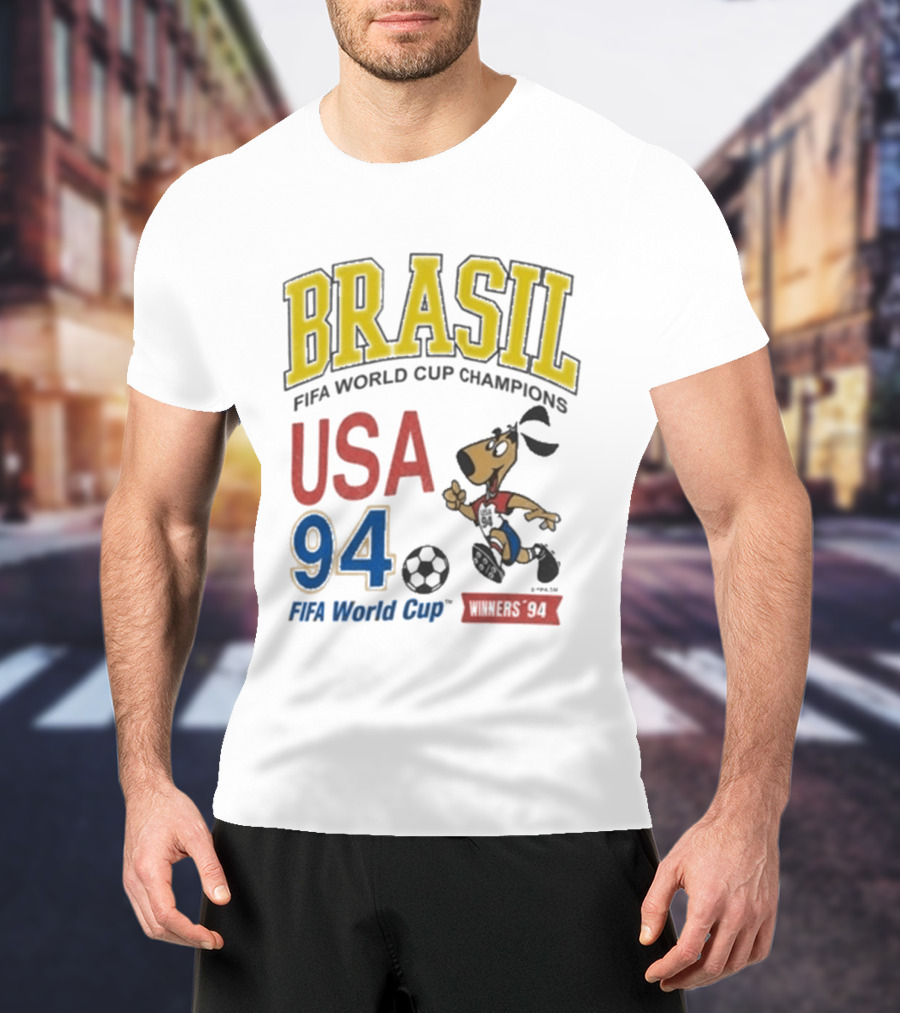 BRAZIL FIFA World Cup Champions USA 94 T-Shirt
