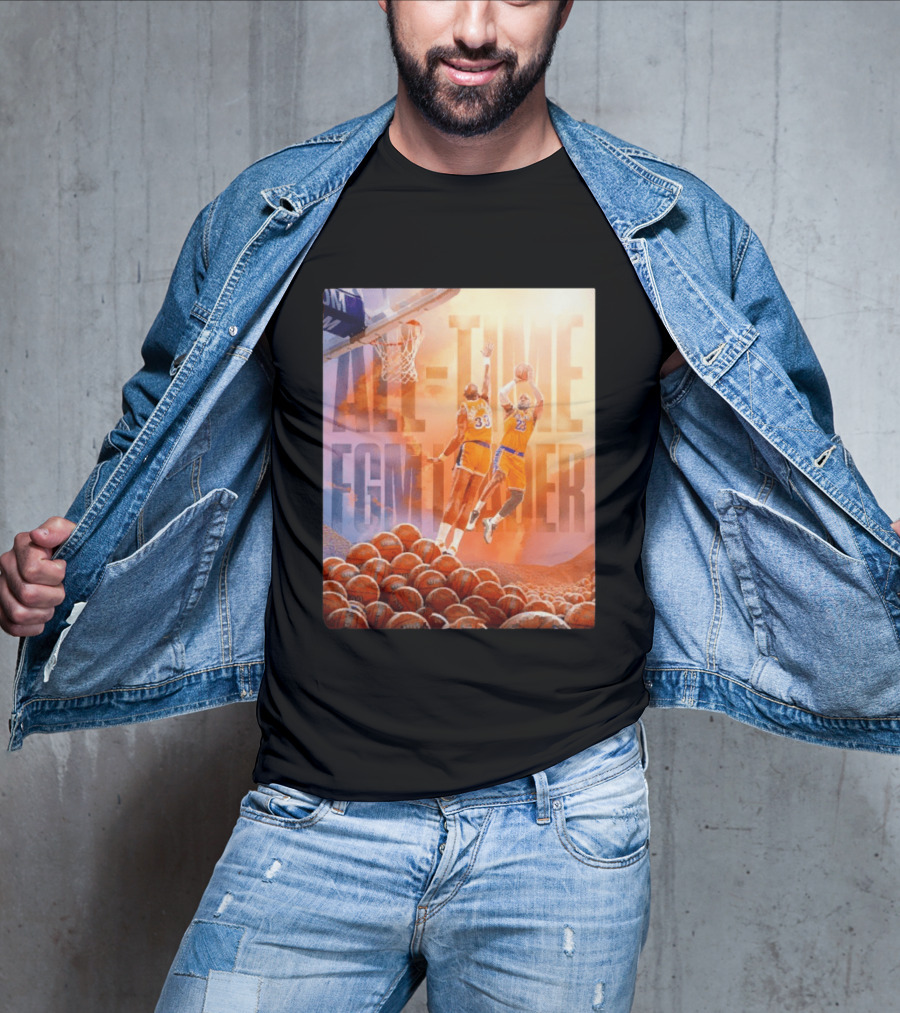 LeBron 23 Surpassing Kareem 33 All Time FGM Leader NBA Basketball T-Shirt